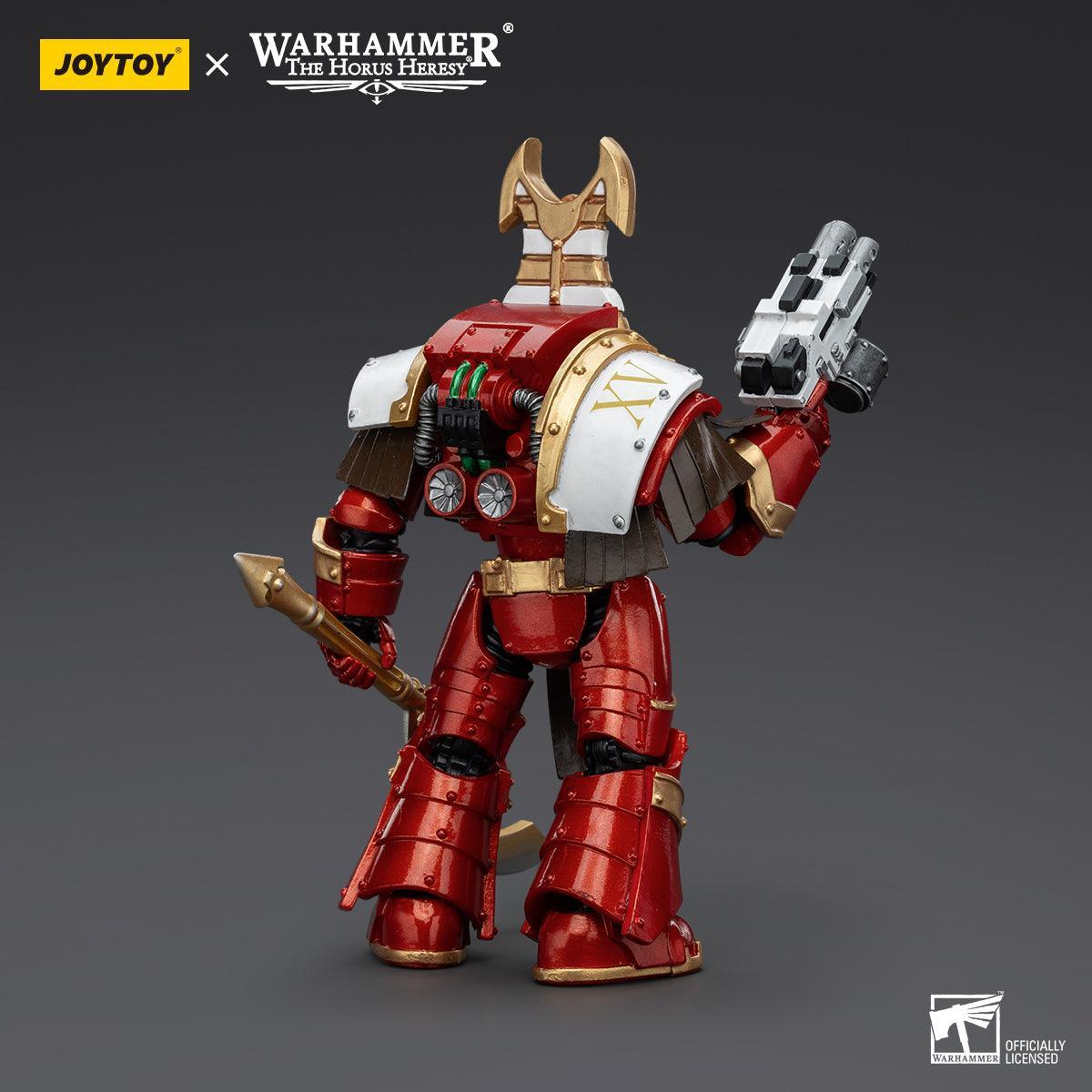 Warhammer Collectibles: 1/18 Scale Thousand Sons Sekhmet With Combi-Melta And Achea Force Weapon - Pre-Order - Gap Games