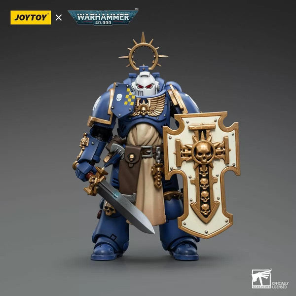 Warhammer Collectibles: 1/18 Scale Ultramarines Bladeguard Veteran 02 - Pre-Order - Gap Games