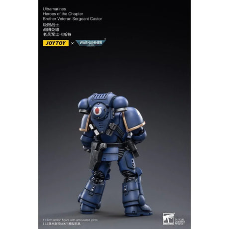 Warhammer Collectibles: 1/18 Scale Ultramarines Brother Veteran Sergeant Castor - Gap Games