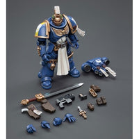 Warhammer Collectibles: 1/18 Scale Ultramarines Primaris Company Champion Brother Parnaeus - Gap Games