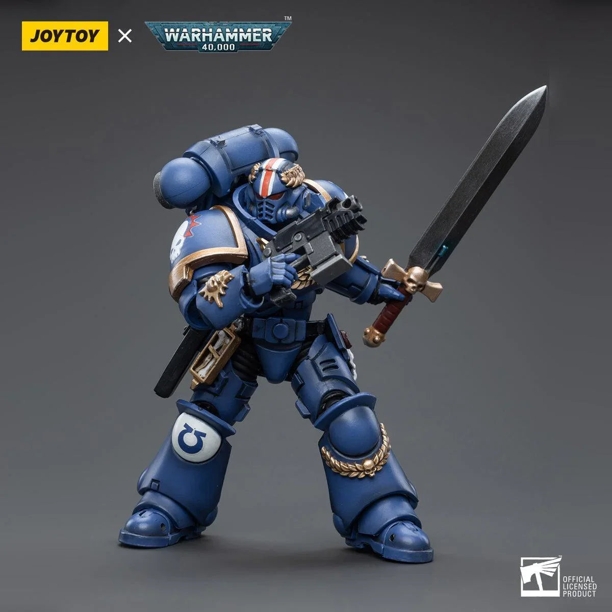 Warhammer Collectibles: 1/18 Scale Ultramarines Primaris Lieutenant Argaranthe - Gap Games