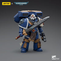 Warhammer Collectibles: 1/18 Scale Ultramarines Vanguard Veteran Sergeant - Pre-Order - Gap Games