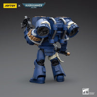 Warhammer Collectibles: 1/18 Scale Ultramarines Vanguard Veteran with Chainsword and Bolt Pistol - Pre-Order - Gap Games