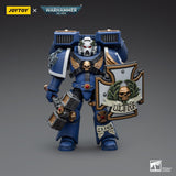 Warhammer Collectibles: 1/18 Scale Ultramarines Vanguard Veteran with Thunder Hammer, Storm Shield - Pre-Order - Gap Games