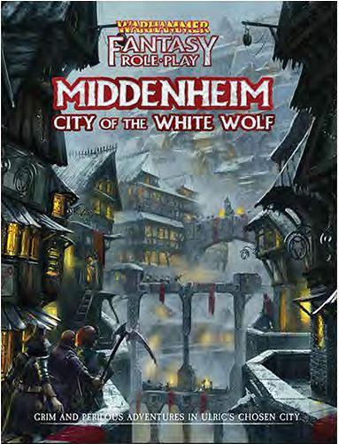 Warhammer Fantasy Roleplay Middenheim City of the White Wolf Adventure - Gap Games