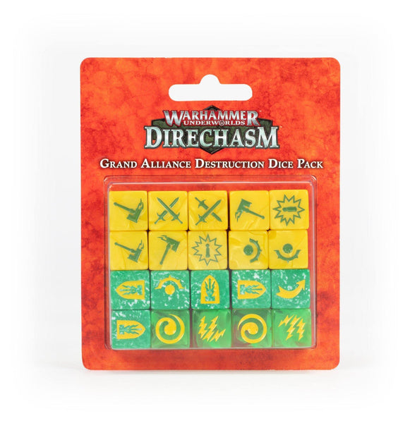 Warhammer Underworlds: Grand Alliance Destruction Dice - Gap Games