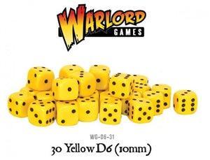 Warlord Games - 30 Yellow Dice (10mm) - Gap Games