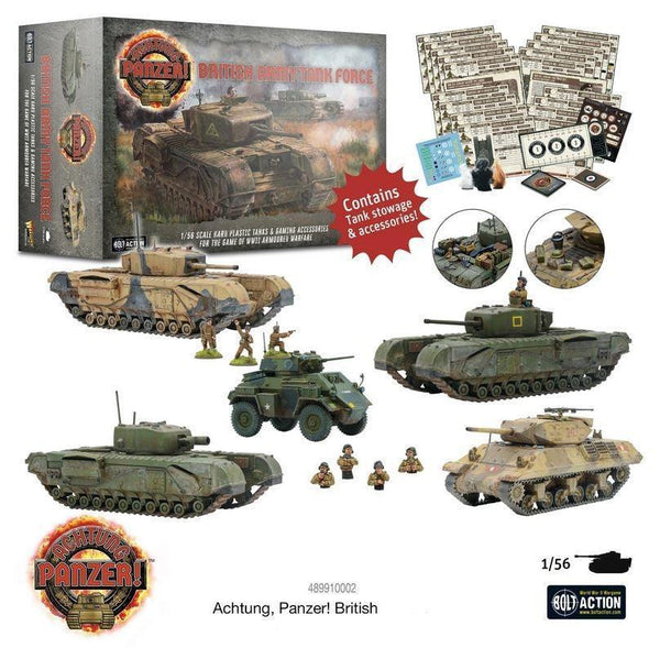 Warlord Games - Achtung Panzer - British Army Tank Force - Pre-Order - Gap Games