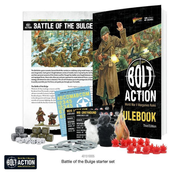 New: Battle Of The Bulge, a Bolt Action Campaign Supplement - Warlord Games New: Battle Of The Bulge, a Bolt Action Campaign Supplement - Warlord Games