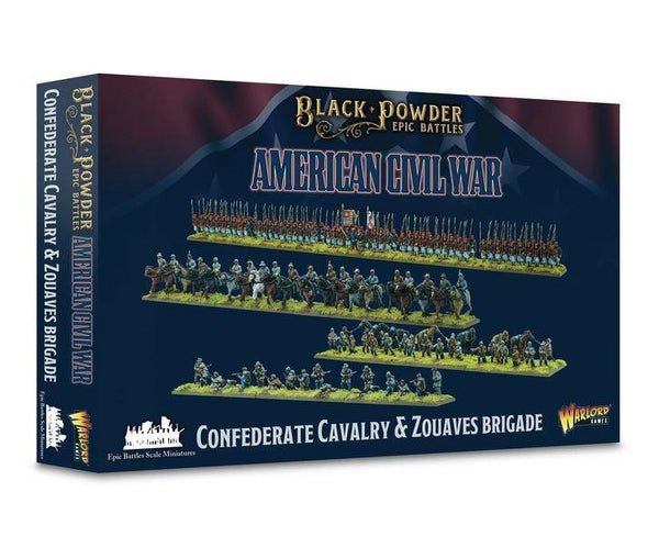 Warlord Games - Epic Battles: ACW Confederate Cavalry & Zouaves Brigade - Gap Games