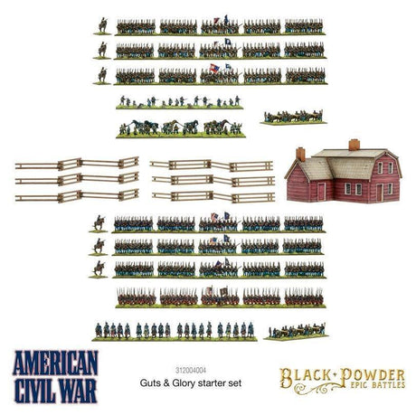 Warlord Games - Epic Battles: American Civil War Guts & Glory Starter - Gap Games
