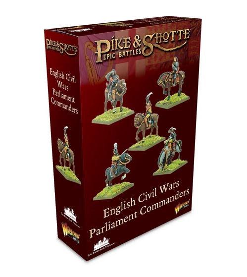 Warlord Games - Epic Battles: Pike & Shotte English Civil Wars Parliament Commanders - Gap Games