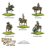 Warlord Games - Epic Battles: Pike & Shotte English Civil Wars Parliament Commanders - Gap Games