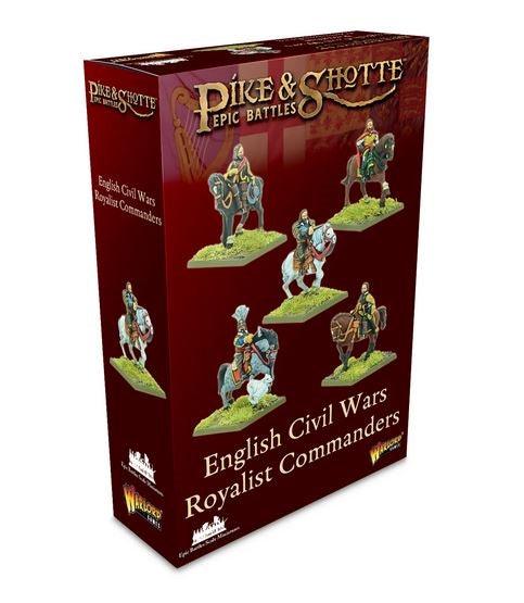 Warlord Games - Epic Battles: Pike & Shotte English Civil Wars Royalist Commanders - Gap Games