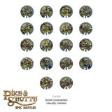 Warlord Games - Epic Battles: Pike & Shotte Scots Covenanters Casualty Markers - Gap Games