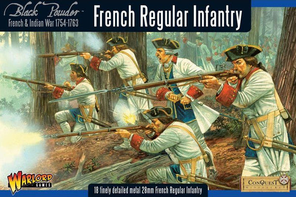 Warlord Games - French Indian War 1754-1763: French Regular Infantry - Gap Games