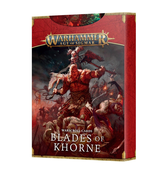 Warscroll Cards: Blades of Khorne - Gap Games