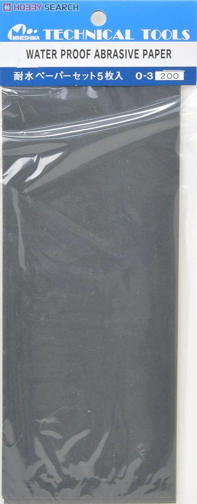 WATERPROOF ABRASSIVE PAPER SET - Gap Games