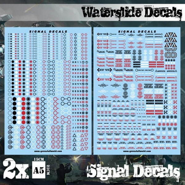 Waterslide Decal sheets - Signal Decals - Gap Games