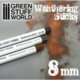 Weathering Brushes 8mm (set 3pc) - Gap Games