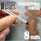 Weathering Brushes 8mm (set 3pc) - Gap Games