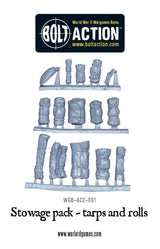 Bolt Action - Stowage pack - tarps and rolls