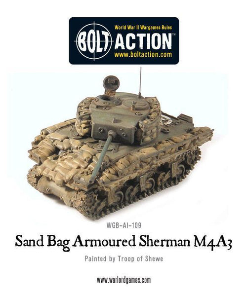 Bolt Action - Sandbag Armoured Sherman M4A3