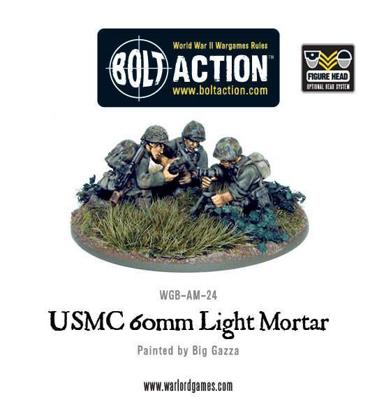 Bolt Action - USMC 60mm light mortar