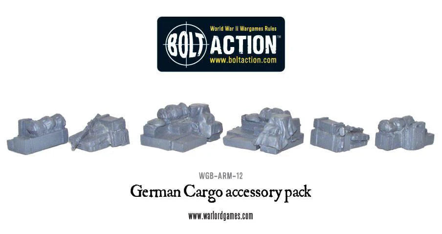 Bolt Action - German Cargo accessory pack
