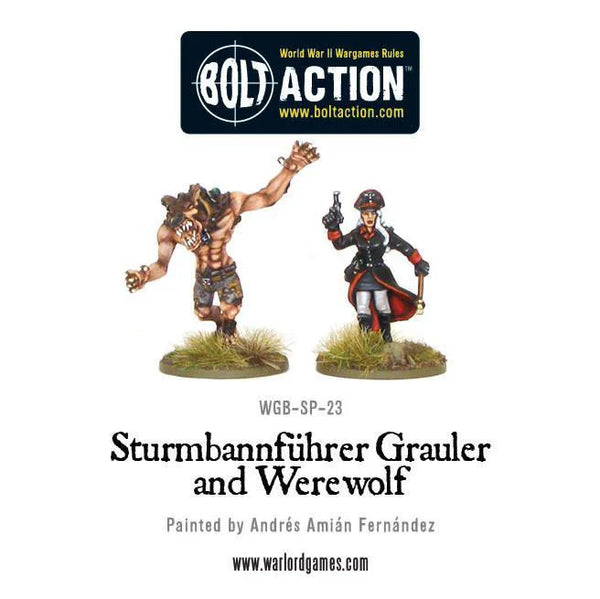 Bolt Action - Wulfen-SS: Sturmbannfuhrer Grauler and Werewolf