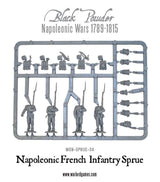 Black Powder - Napoleonic War French Line Infantry Sprue