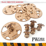 PWork - WH40K Objective Markers and Radar Towers