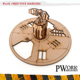 PWork - WH40K Objective Markers and Radar Towers