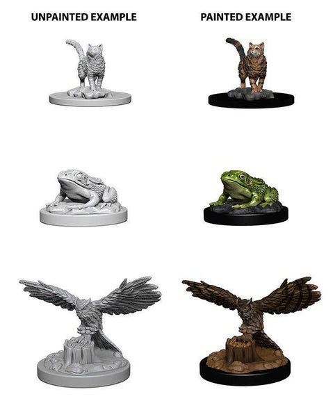 WizKids Deep Cuts Unpainted Miniatures Familiars - Gap Games