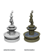 WizKids Deep Cuts Unpainted Miniatures Fountain - Gap Games