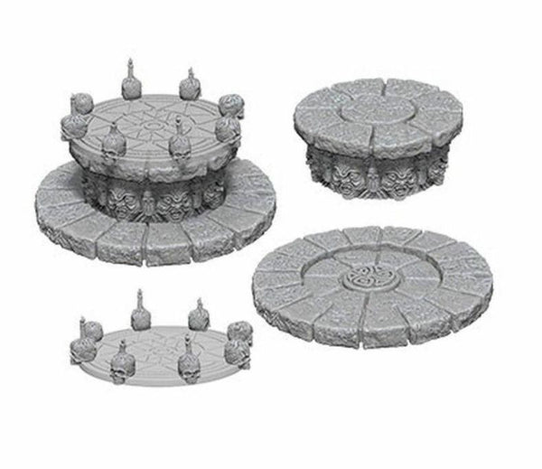 WizKids Deep Cuts Unpainted Miniatures Magic Dias - Gap Games