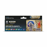 Wizkids Premium Paint Set by Vallejo: Arcane Elements - Gap Games