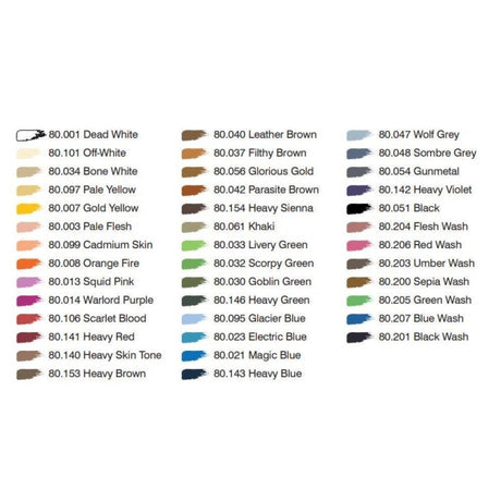 Wizkids Premium Paint Set by Vallejo: Basic Starter Case - Gap Games