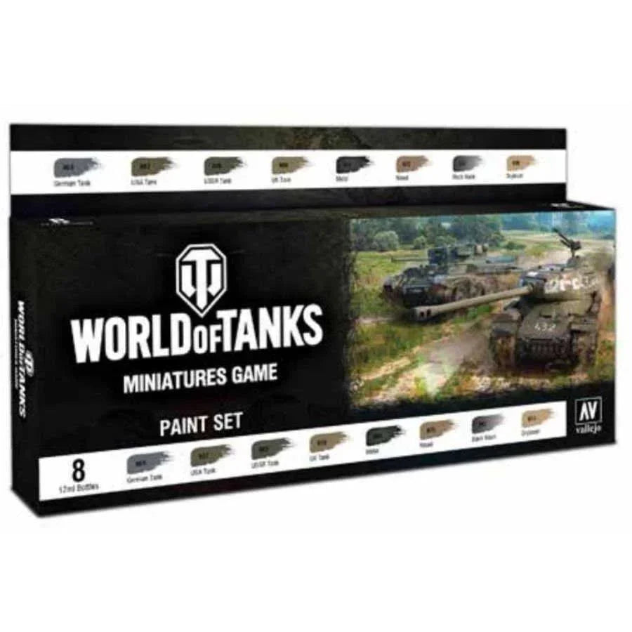 World of Tanks Miniatures Game Paint Set - Gap Games