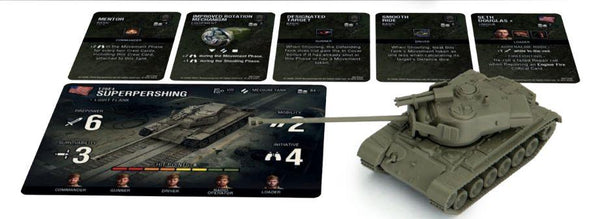 World of Tanks Miniatures Game Wave 10 American T26E4 Super Pershing - Gap Games