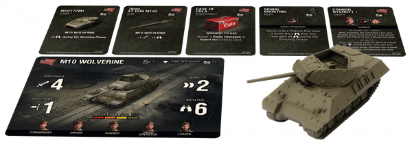 World of Tanks Miniatures Game Wave 3 American M10 Wolverine (Tank Destroyer) - Gap Games