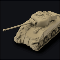 World of Tanks Miniatures Game Wave 3 British Sherman VC Firefly (Medium Tank) - Gap Games