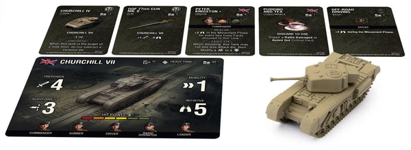 World of Tanks Miniatures Game Wave 5 British Churchill VII - Gap Games