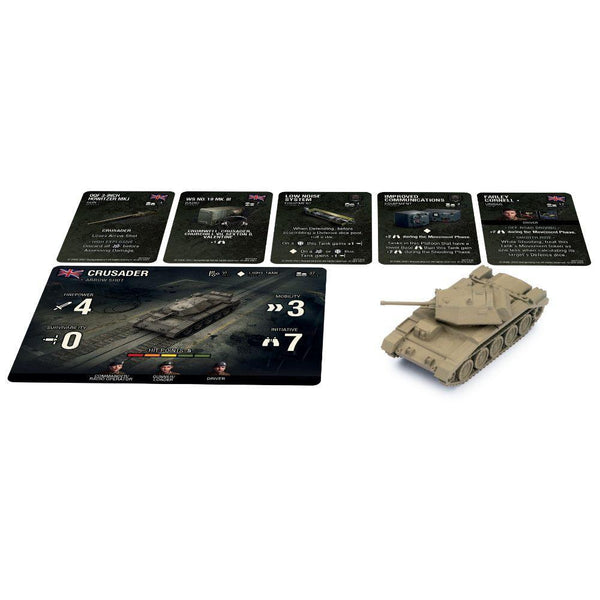 World of Tanks Miniatures Game Wave 6 British Crusader - Gap Games