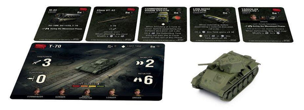 World of Tanks Miniatures Game Wave 6 Soviet T-70 - Gap Games