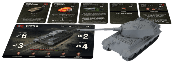 World of Tanks Miniatures Game Wave 7 German Tiger II - Gap Games