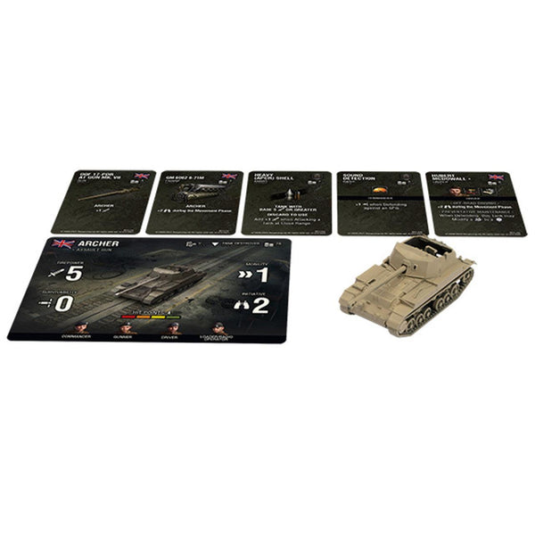 World of Tanks Miniatures Game Wave 9 British Archer - Gap Games