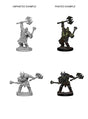 Pathfinder Deep Cuts Unpainted Miniatures Half-Orc Male Barbarian