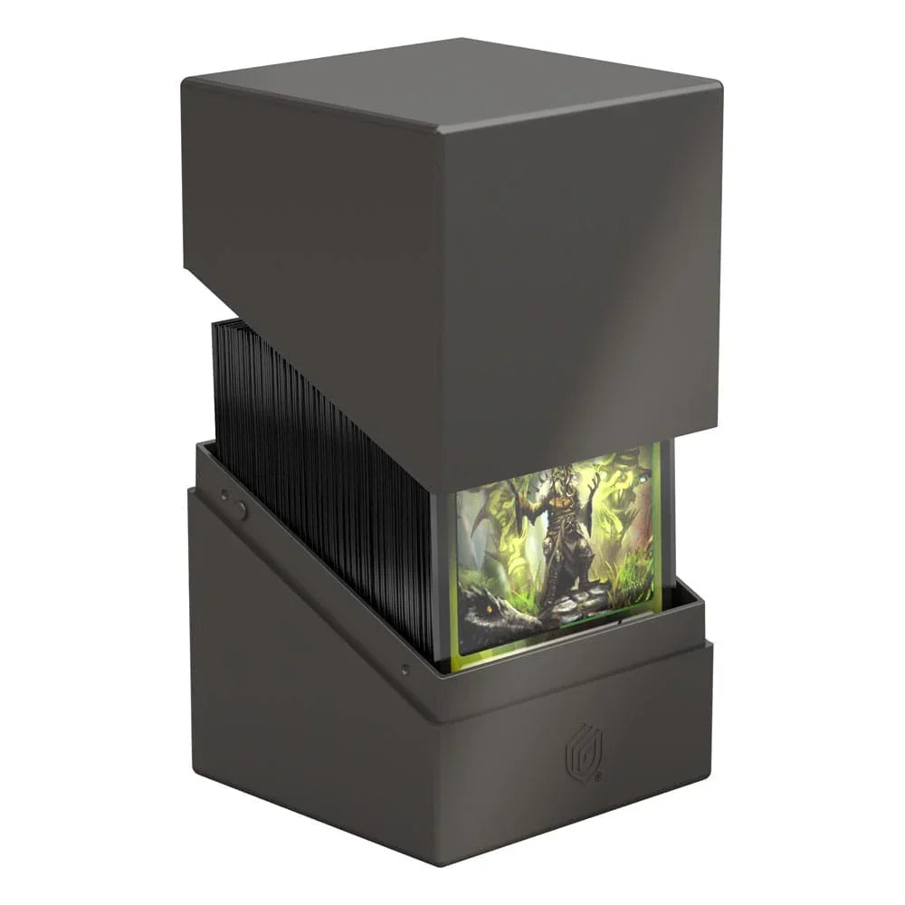 Ultimate Guard: Deck Box – Boulder 100+ – Solid Grey
