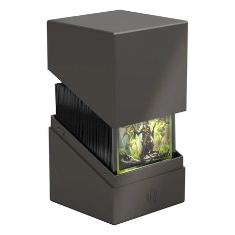 Ultimate Guard: Deck Box – Boulder 100+ – Solid Grey